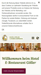 Mobile Screenshot of hotel-goeller.de